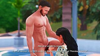 courtside passion - 3d hentai - preview version