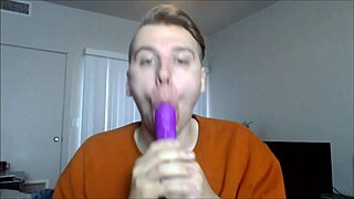 pov twink sucking cock deepthroat in gay scene