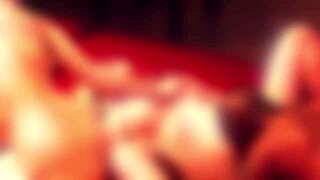 Abigail Mac's solo striptease reveals her big boobs and ass