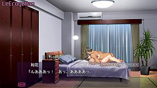 Intense hentai cheating scene with Nodoka in anime