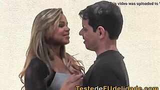 I hired a gardener and the married woman paid me with passionate sex, sucking my ass and big cock