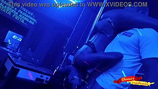 Reveillon ignites sex at boate with live blowjob and assfucking