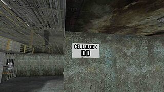 Pandy in prison interracial fun 😏