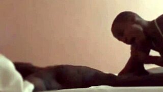 sexy ebony milf deepthroats in preview