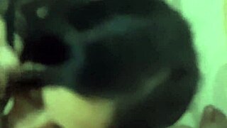 She drinks my cum like a slut.