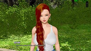 Beautiful cartoon porn with FFM and 3 some action