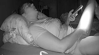 Busty Bitch Makes Screaming Video for Girlfriend on Hidden Cam Spy