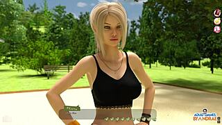 ep18: caught eve masturbating in shower, then helping the hotties with huge cocks 😏