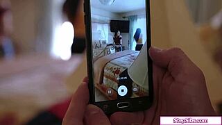 Slutty stepsisters bent over and drilled by stepbro in threesome