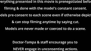 Nicole Luva relaxes in bed before sleep