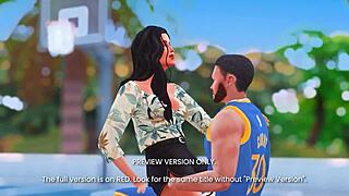 courtside passion - 3d hentai - preview version