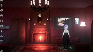 just chilling with some wild fun on the sofa and in the toilet doll room