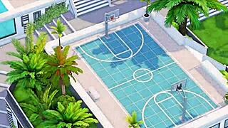 courtside passion - 3d hentai - preview version