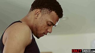 Bubble butt teen Aften Opal craves hardcore interracial action