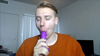 pov twink sucking cock deepthroat in gay scene