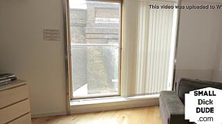 British CFNM Babes Humiliate Micro Penis Guy!