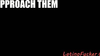 Paying my latino teen 18+ friend for gay sex in public