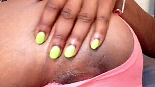 Ebony Beauty Twerks Wild After Showing Off Her Fat Cameltoe Asset