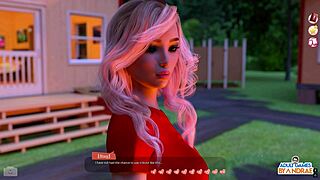 ep18: caught eve masturbating in shower, then helping the hotties with huge cocks 😏