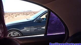 Real Partying Teen Gives Brain At Orgy.