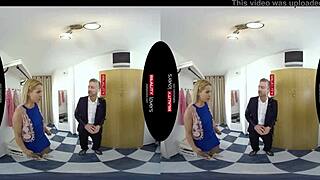 'watch me squirt while bent over in stockings!' says the blonde milf