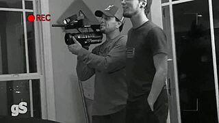 That night, the sexy brunette rode cowgirl, bent over for blowjob, cum in mouth.