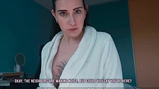 Busty Stepmom Gets Nailed Hard by Stepson While Husband’s Away in Homemade Clip