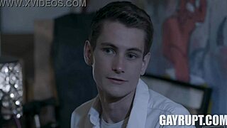 Gay amateur Trevor Harris and Paris in a hot scene in Sin City