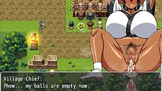 Tanned Girl Natsuki Hentai Game Ep 33 Festival Public Blowgang