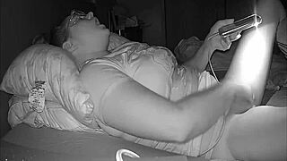 Busty Bitch Makes Screaming Video for Girlfriend on Hidden Cam Spy