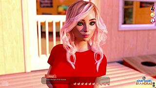 ep18: caught eve masturbating in shower, then helping the hotties with huge cocks 😏