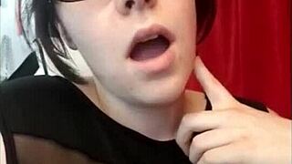 Goth Girl With Big Tits Dominates In Sexting Humiliation