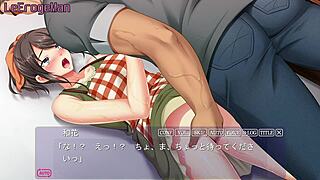 Intense hentai cheating scene with Nodoka in anime