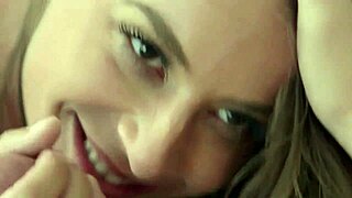 Snatching my stepsis’ phone for some tight teen action.