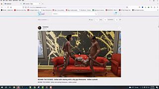 Stepbrother catches Indian stepsister naked in bed and bangs her