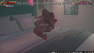 Ethan Battles Slutania In Naked 3D Wrestling Fuck Fest