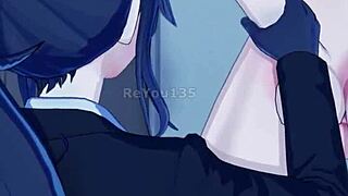 oc new employee starts her day in the game world