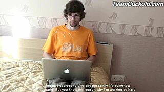 Hey, Watch This Boring Hubby Get Cuckolded by His Wife!