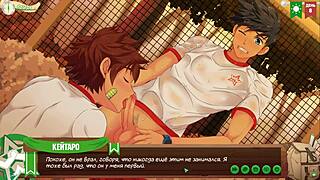 Game Friends Camp Ep 9 - Juicy Blowjob to Natsumi Russian Voice.