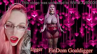 Goddess Gives Jerk Off Instructions In BDSM