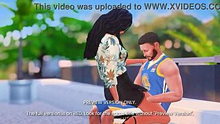 courtside passion - 3d hentai - preview version