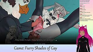 Vtuber Lewdneko Explores Furry Shades of Gay Game