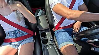 My neighbor asks me to drive by his partying girl for a quick favor