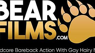 Bearfilms cub Ronan Delaney sucks cock and fucks gay ginger, so hot!