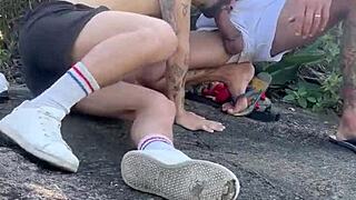 Hey, Big Cocks Sucking on Brazilian Beaches