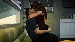 mystique in 3d hentai preview with black anime sex