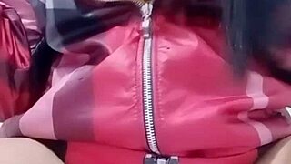 Thu Dam, a Vietnamese teen, tries out her body with a cucumber