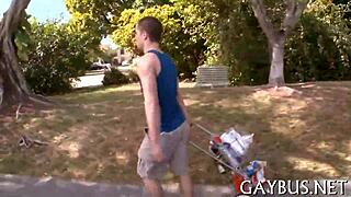 Watch these fellows having intense homosexual sex!