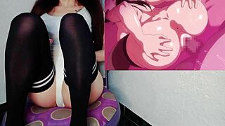 Tetóny najmú frajera na hentai zábavu