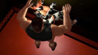 Anime Cow Girl Pounded Hard Against The Cage